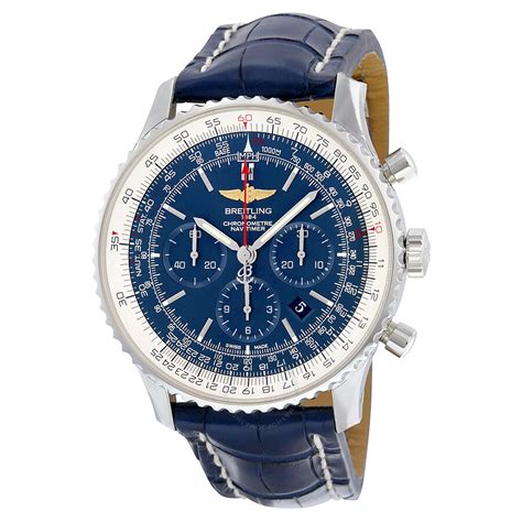 breitling navitimer 8 blue dial|Breitling Navitimer gold price.